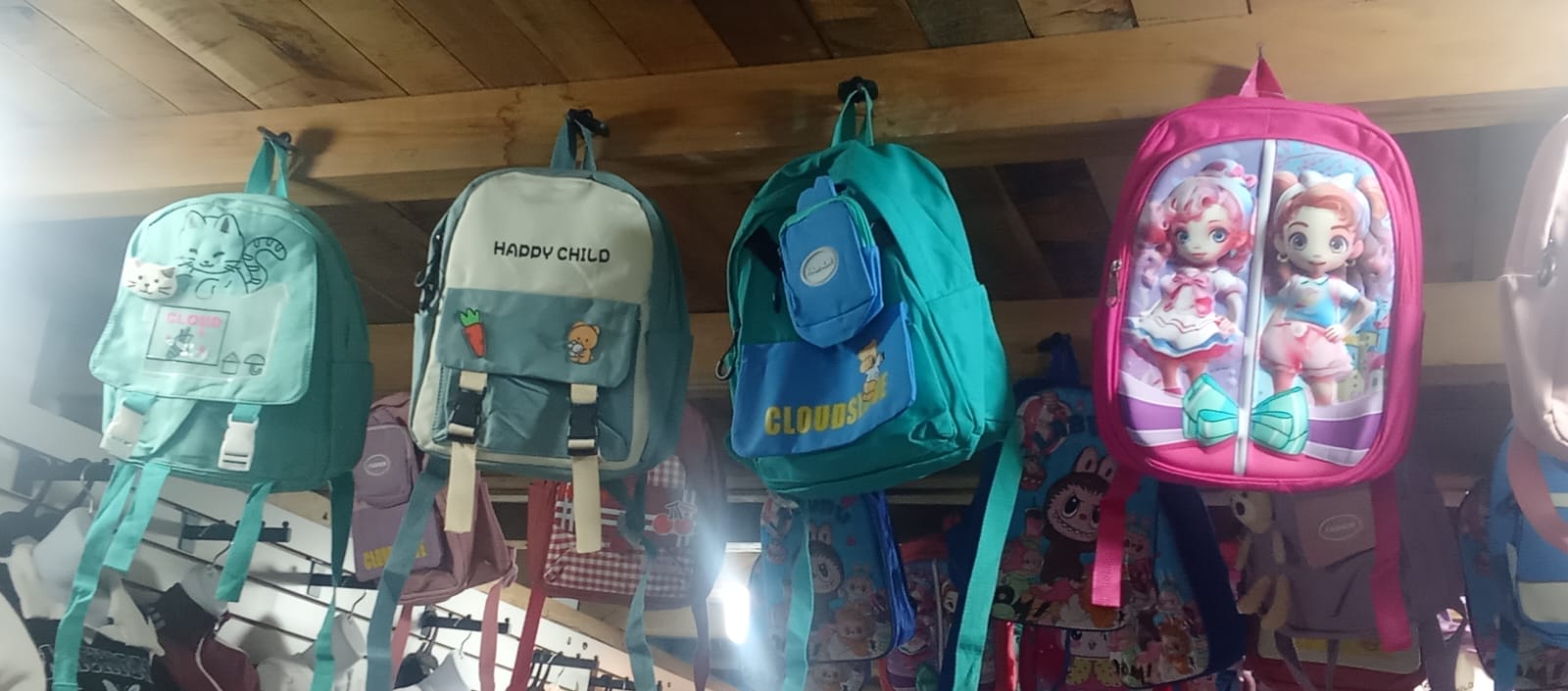 Mochilas de niños y niñas